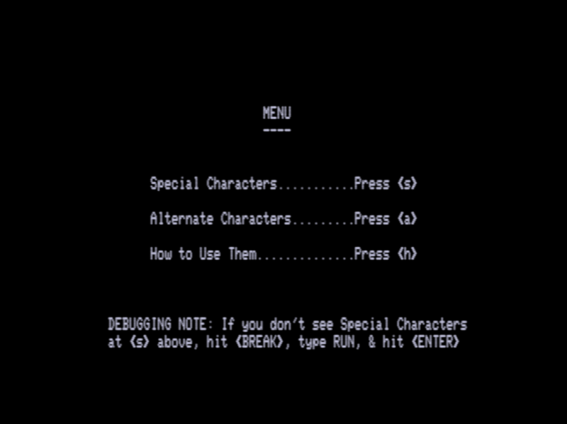 Screen shot